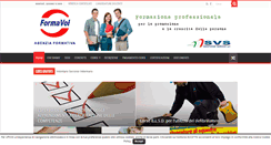 Desktop Screenshot of formavol.it